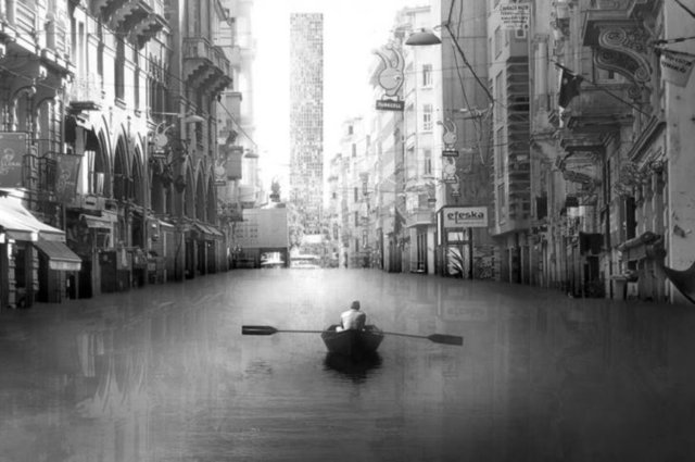 Türkiye'de buzulların erimesi durumunda toprakları suların altında kalacak ülkelerden.