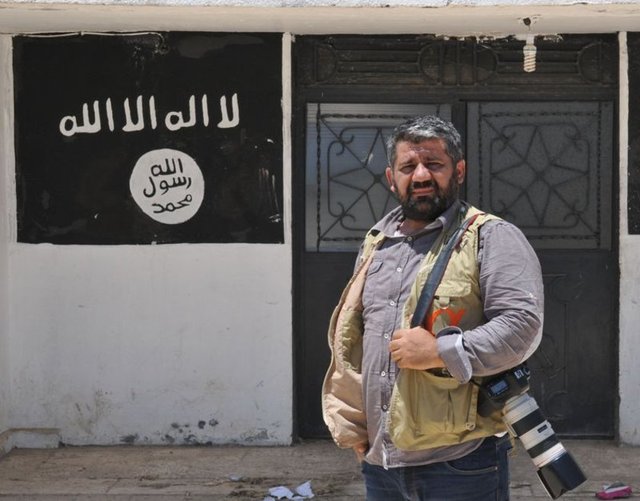 IŞİD'in terk ettiği Telabyad, bugünlerde tam bir hayalet kenti andırıyor. Güvenlik nedeniyle kente giriş çıkışlar yasaklanmış durumda.