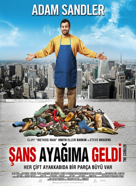8-Şans Ayağıma Geldi (The Cobbler) (2014): Bildiğimiz ayakkabı tamircisi tanımlarını unutmamızı sağlayan, uzun vadede 'fantastik komedi' klasiğine dönüşmesi beklenebilecek bir yapıt… Adam Sandler'ın en kaliteli işlerinde
