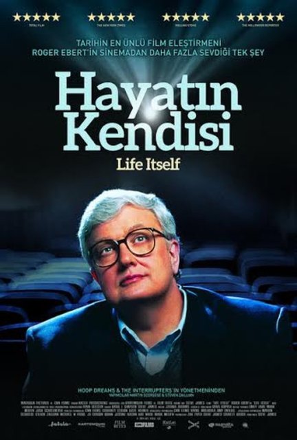 24-Hayatın Kendisi (Life Itself) (2014): 2013'te 71 yaşında kaybettiğimiz öncü sinema yazarı Rogert Ebert'a hüzünlü veda… Sektör-eleştirmen ilişkisine dair bilgilendirici bir belgesel…
