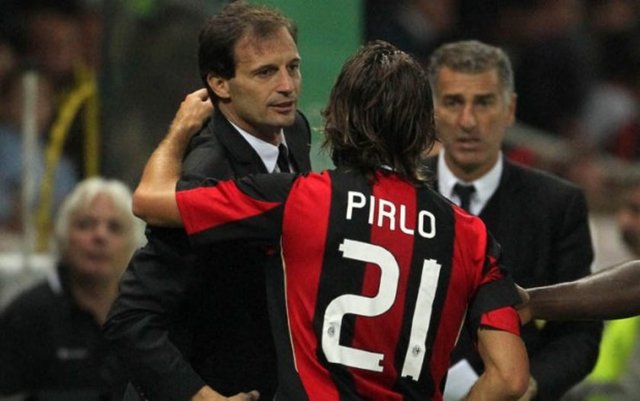 Andrea Pirlo - Massimo Allegri