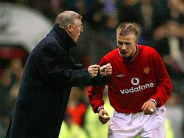 David Beckham - Sir Alex Ferguson