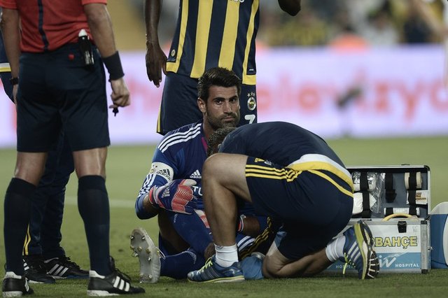 Volkan Demirel, kısa süreli sakatlık geçirdi -