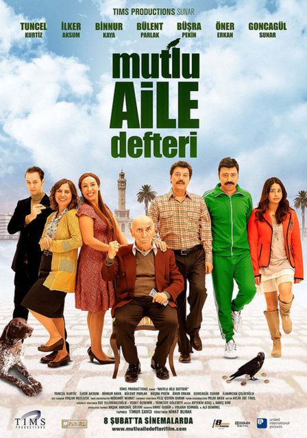 9-Mutlu Aile Defteri (2013): Türkiye'nin masalsı öğelerden destek alan "Zor Baba"sı olmayı kafaya takmış bir aile komedisi… Tuncel Kurtiz'in önderliğinde Binnur Kaya, Büşra Pekin, Bülent Emrah Parlak ve Öner Erkan kahkaha garantisi verdi. -