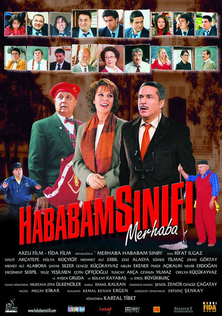 14-Hababam Sınıfı Merhaba (2003): 'Hababam Sınıfı'nın 'yeni sürüm'ünü idare etmek kolay değildi. Ama Mehmet Ali Alabora, Şafak Sezer ile Cengiz Küçükayvaz'ın Halit Akçatepe ve Hülya Koçyiğit'ten destek alması 'nostaljik bir düş'e yol açtı. -