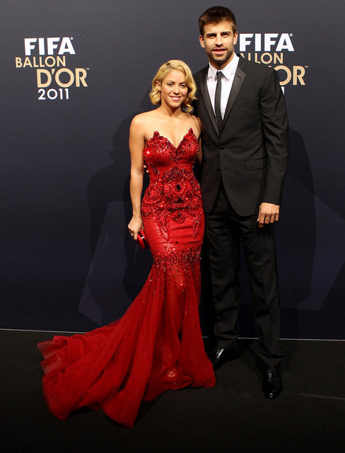 Gerrard Pique ve eşi Shakira