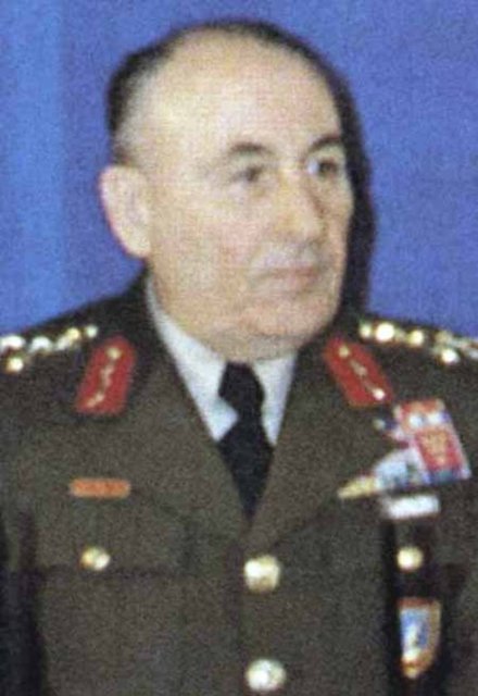 Nurettin ERSİN - Orgeneral - 1 Temmuz 1983 - 6 Aralık 1983