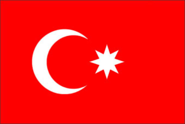 Sembolun bulunduğu bazı yerler; - Osmanlı Bayrağı