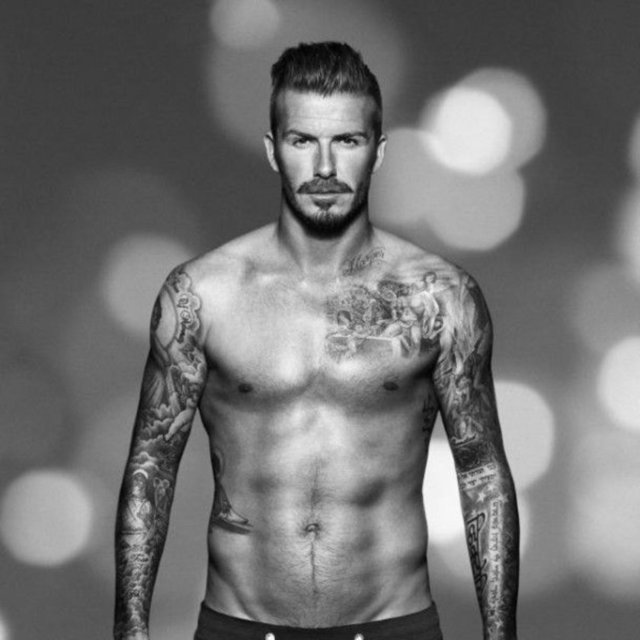 4-"Ormandaki kadın tasviri". Beckham bu dövmenin anlamını gizliyor.