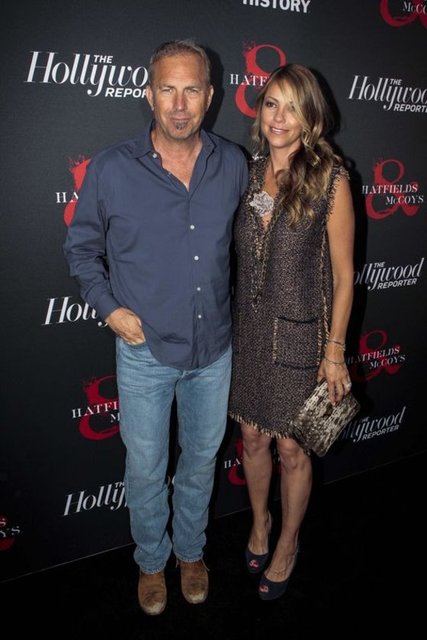 KEVIN COSTNER, CHRISTINE BAUMGARTNER