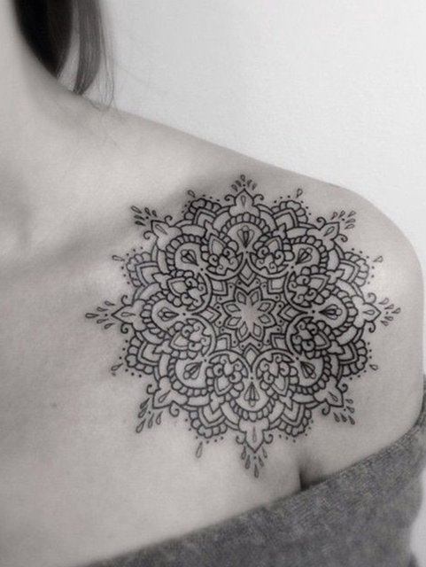 İşte en güzel mandala dövme modelleri...