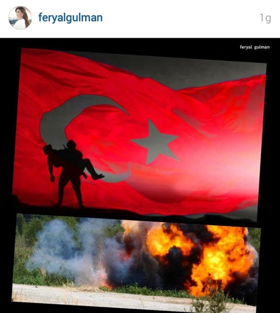 FERYAL GÜLMAN'IN PAYLAŞTIĞI FOTOĞRAF