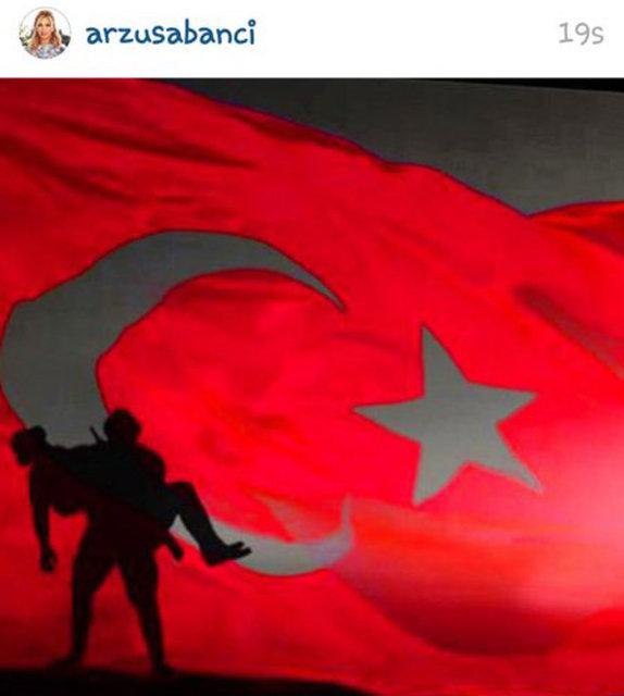 ARZU SABANCI'NIN PAYLAŞTIĞI FOTOĞRAF