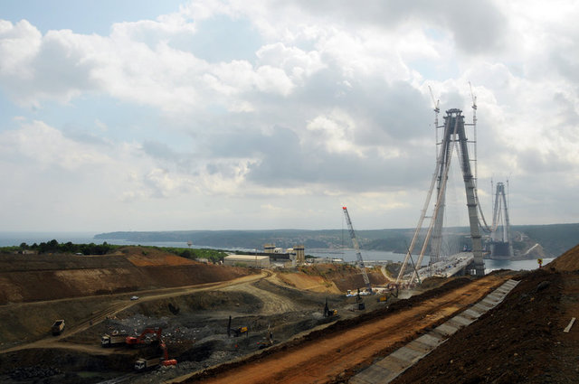 İşte 3. Köprünün son haliİstanbulluların bitmesini merakla beklediği 3.köprüde çalışmalar tüm hızıyla devam ediyor.