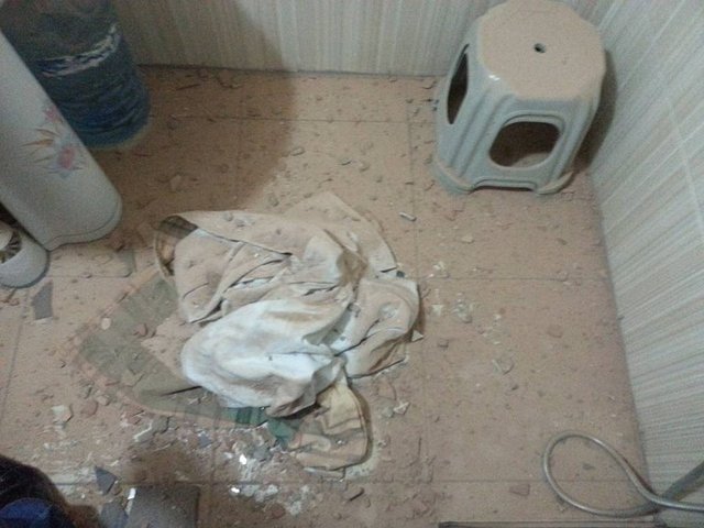 Çatışmalar, günlük yaşamı güçleştirirken, ilçe merkezinde oturanlar tedirginlik yaşadı.