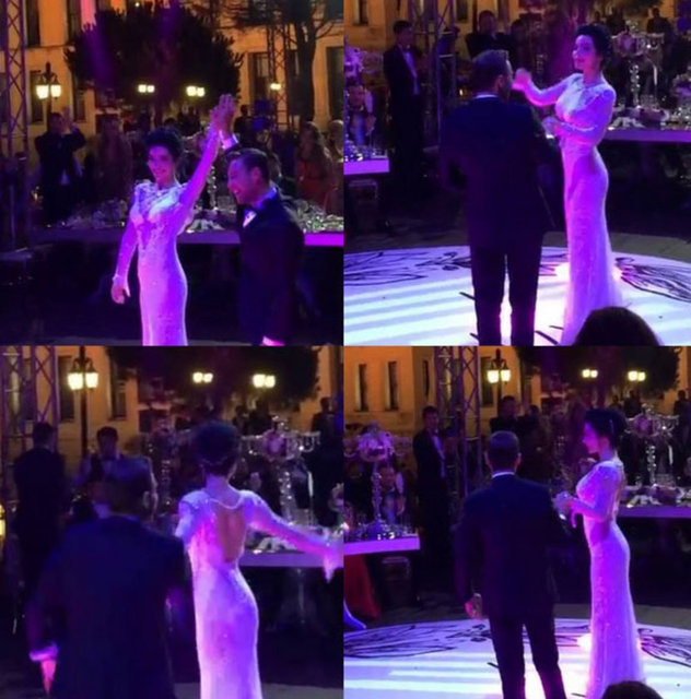 Adile Sultan Sarayı'nda gerçekleşen görkemli düğün töreni siyaset, iş, sanat, spor ve basın camiasını bir araya getirdi.