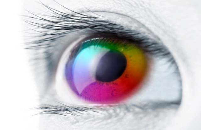 İnsan gözü 10 milyon rengi ayırt edebilir.