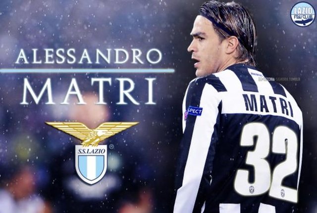 Matri, Lazio yolunda