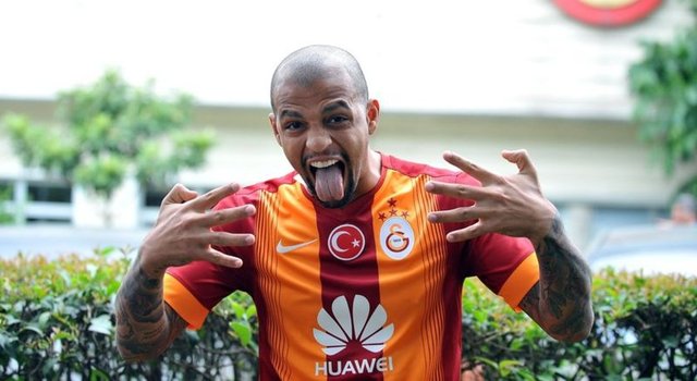 Galatasaray formasıyla 23 kez Şampiyonlar Ligi deneyimi yaşayan Felipe Melo, tek golünü Mancini döneminde Arena'da oynanan Kopenhag maçında kaydetti. -