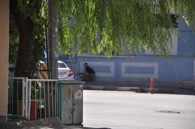 İşte o saldırıdan kareler...