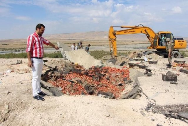 İşte hain saldırının ardından ortaya çıkan o görüntüler...