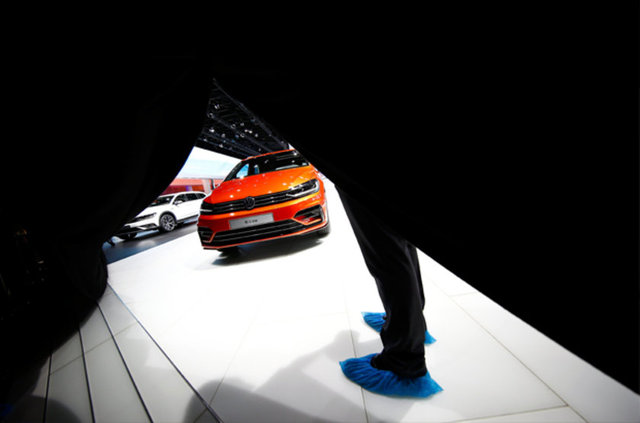 Frankfurt otomobil fuarından kareler...