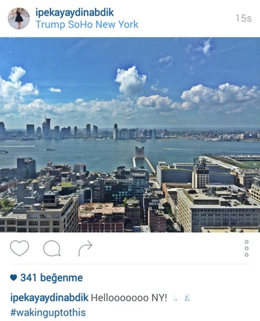 İPEK AYAYDIN ABDİK'İN PAYLAŞTIĞI FOTOĞRAF