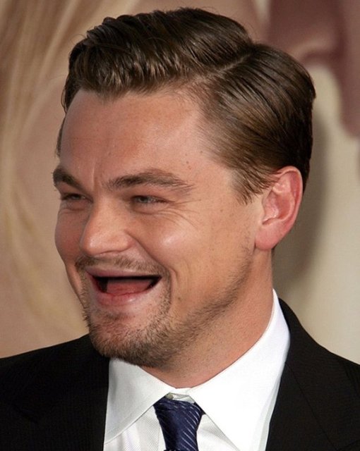 Leonardo DiCaprio dişsiz hali -