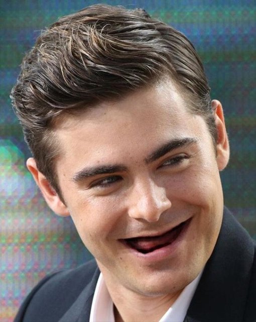 Zac Efron dişsiz hali -