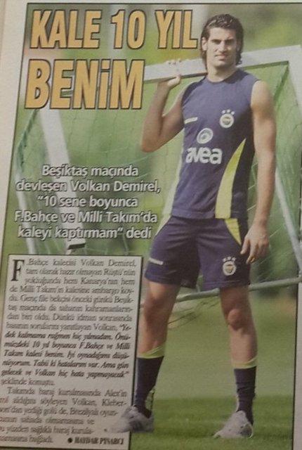 19- Kleberson'un müthiş frikiğine engel olamasa da Volkan Demirel, 2-1'lik İnönü zaferinin baş mimarlarından biriydi. Formuyla Rüştü'yü kulübüye hapsetmesinin üstüne bir de iddialı açıklamalar yapmış. Söylediklerinde de haksız çıkmamış. Bravo.