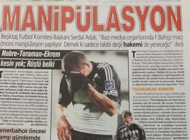 15- 2009/10 sezonunda kötü bir performans gösterse de Beşiktaş'ın Kadıköy karnesi çok da kötü değildi. Ancak Serdal Adalı, o dönem yaşanan gelişmelerin ışığında yangını biraz körüklemiş. Sonuç hüsran...