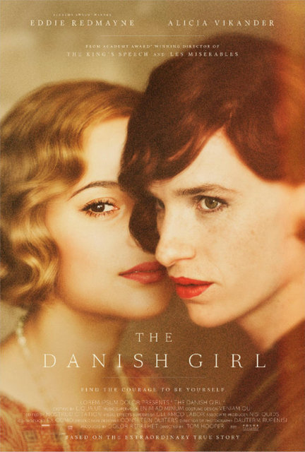 Danimarkalı Kız (The Danish Girl) -  - Neyin nesidir?: İlk cinsiyet değiştirme ameliyatının öyküsü… 1920'ler Danimarka'sında geçiyor. Eddie Redmayne, Alicia Vikander ve Amber Heard rol alıyor. Yönetmenlik koltuğunda Oscar'lı Tom Hooper var