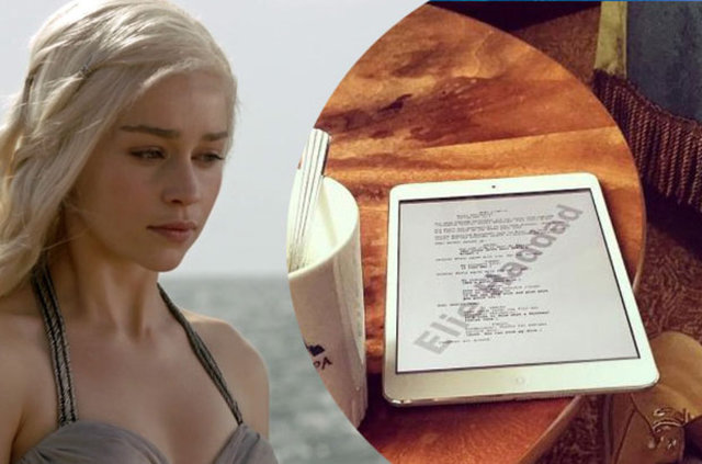 Nisan 2016'da beyaz ekrana dönecek dizinin yeni sezonunda rol alacak Fransız aktör Elie Haddad'ın Instagram hesabında paylaştığı bir fotoğrafta dizi senaryosunun bir bölümünün görünmesi sosyal medya kullanıcılarının gözünden kaçmadı.  -