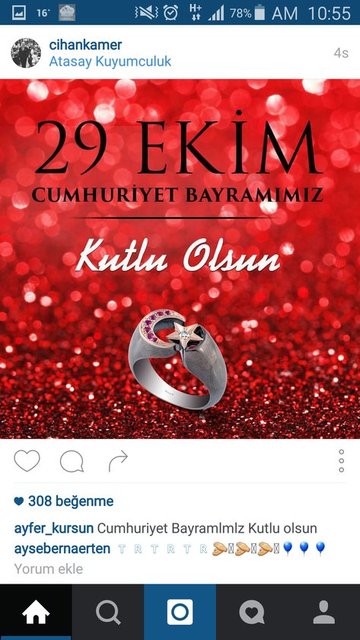 CİHAN KAMER'İN MESAJI