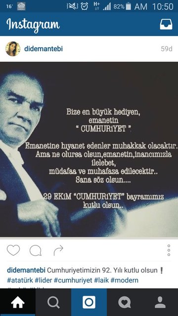 DİDEM ANTEBİ'NİN MESAJI