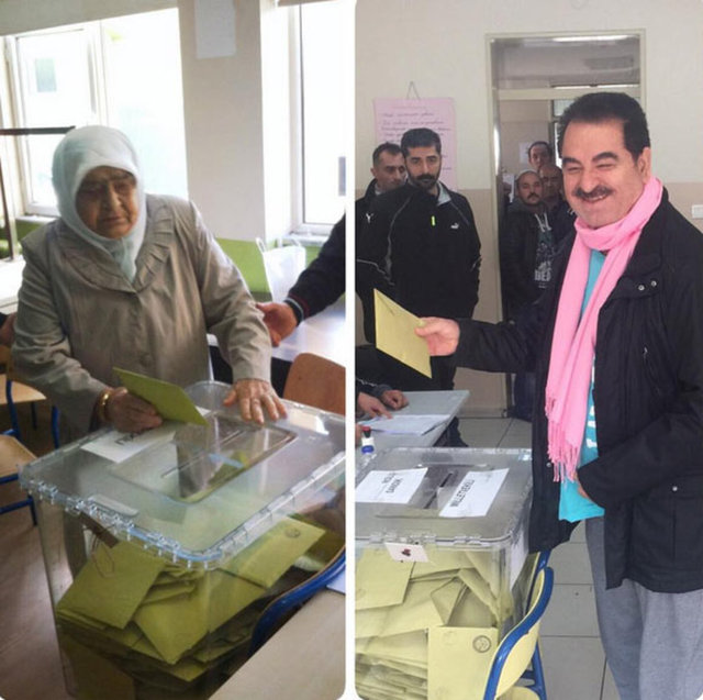 İBRAHİM TATLISES  - Anam da, bende oyumuzu kullandık. Vatanımıza, milletimize hayırlı uğurlu olsun.