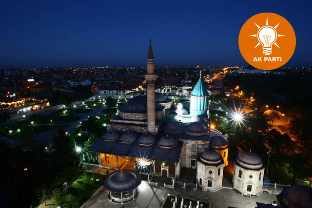 KONYA  TOPLAM KATILIM ORANI:88,8%