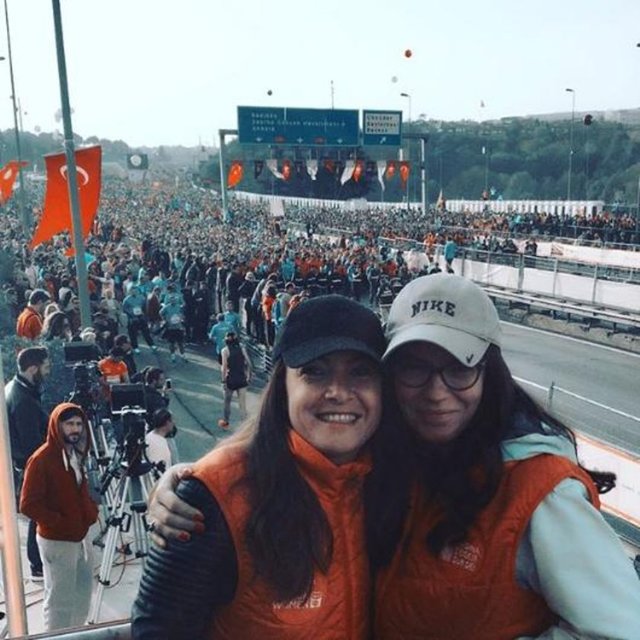 YEŞİM SALKIM Canımla avrasya maratonu