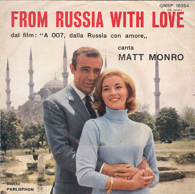 Rusya'dan Sevgilerle 1963 (From Russia With Love) Yönetmen: Terence Young Serinin ikinci filminde James Bond, Sovyet Konsolosluğu'nda çalışan Tatiana ile buluşmak için İstanbul'a gelir. SPECTRE adlı örgüt James Bond'dan intikam almaya hazırlanmaktadır.