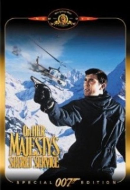 Kraliçe'nin Hizmetinde 1969 (On Her Majesty Secret Service) Yönetmen: Peter R. Hunt Sean Connery'nin yokluğunda George Lazenby'nin bir kereye mahsus Bond'u canlandırdığı film, önceki filmlere göre daha karanlık ve hüzünlüdür.