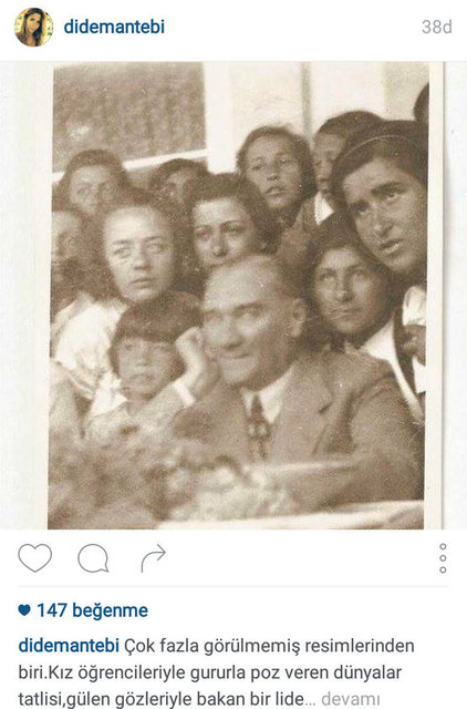 DİDEM ANTEBİ'NİN PAYLAŞTIĞI FOTOĞRAF