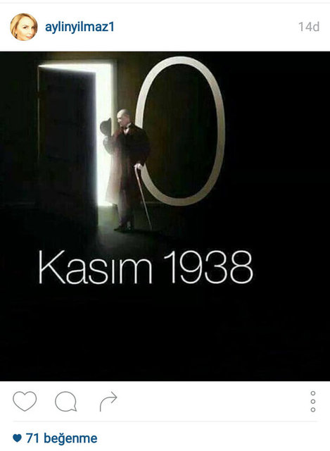 AYLİN YILMAZ'IN PAYLAŞTIĞI FOTOĞRAF