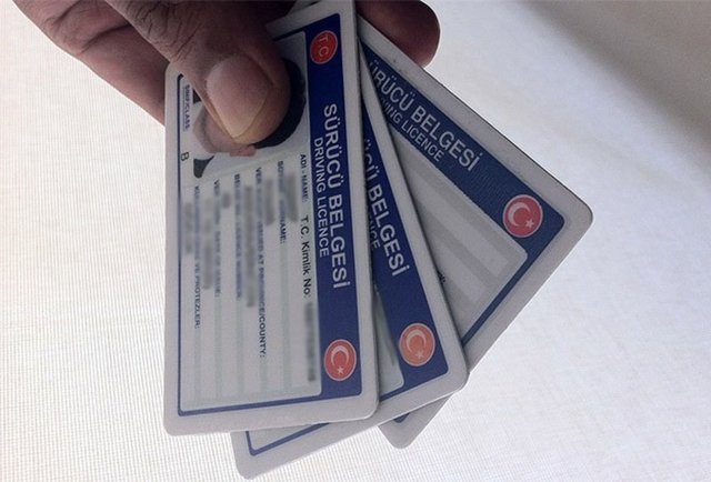 Diğer sürücü belgeleri 2015: 636.62016:  672.1 -