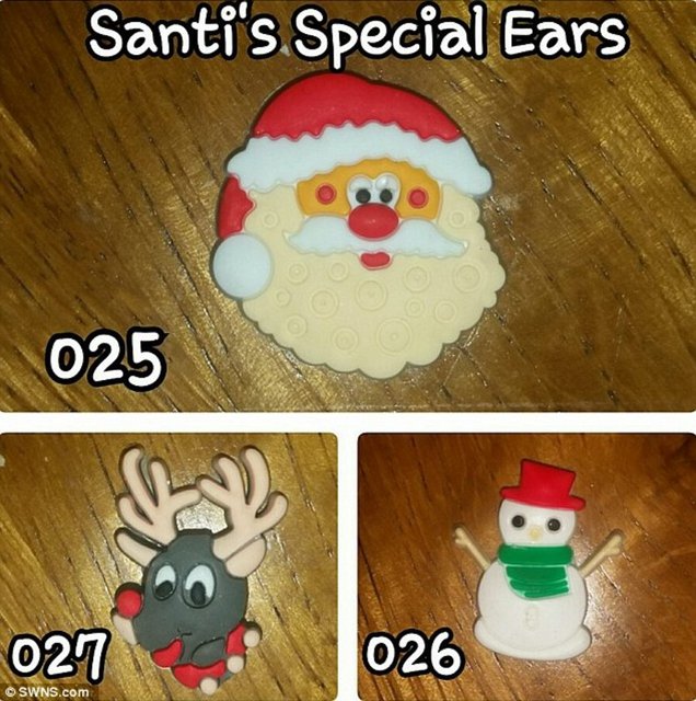 32 yaşındaki Anne Nathalie Lozada, pek çok fedakar anne gibi bu cihazı takması için yollar aramaya başladı. En sonunda minik oğlunun en sevdiği çizgi film kahramanlarından oluşan özel kulaklıklar yapmaya başladı.