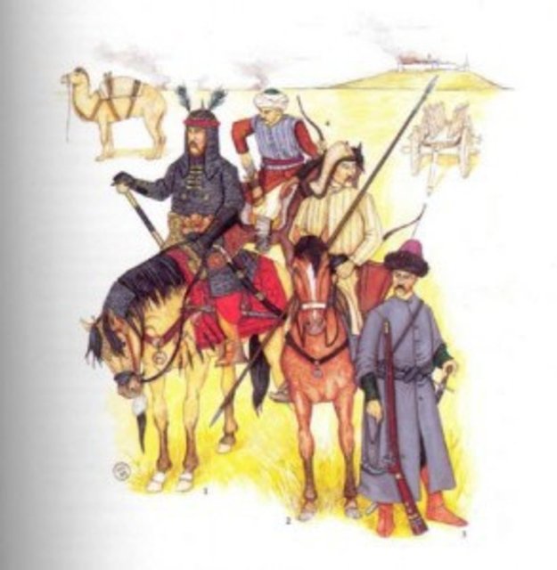 Ardından bir köse Kalmuk Tatarı çıka geldi ve Paşa'ya:  "Paşa bana zararının dokunmayacağına yemin ver" dedi. Paşa da Kuran'a el vurup yemi etti. Bunun üzerine Kalmuk: