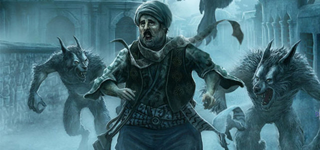 Zifiri karalık  bir gecede yıldırımlar aniden kıyametler gibi kopmaya başlar.