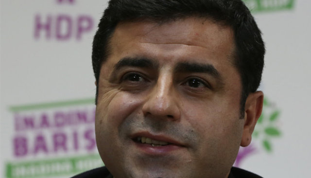 HDP Eş Başkanı Selahattin Demirtaş