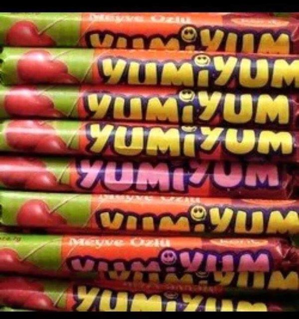 Yumiyum alınabilecek en değerli şekerlerdendi. 