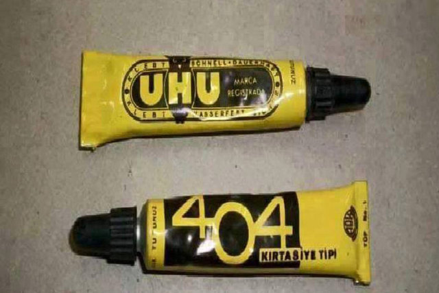 Yapıştırıcının adı oydu! 