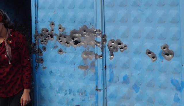 Mardin'in Nusaybin ilçesinde sokağa çıkma yasağının sona ermesiyle terör örgütünün saldırılarının oluşturduğu tahribat gün yüzüne çıktı.